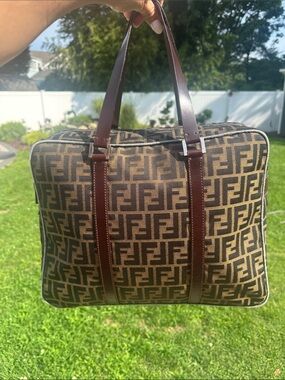 Fendi Zucca FF Monogram Tote Bag COA-please read notes!